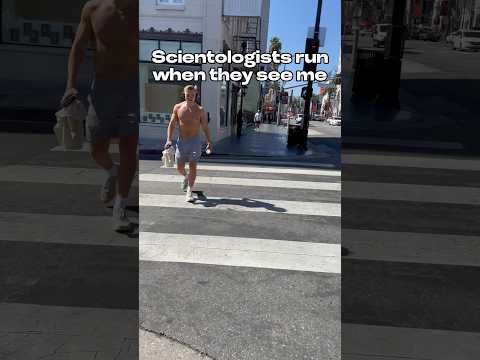 SCIENTOLOGISTS RUN INSIDE: They Scurry Away When They See You’re Filming #scientology