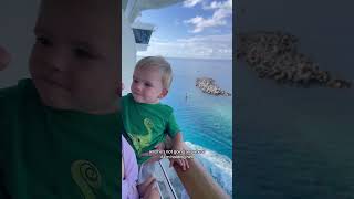 hope this helps with any worries about cruising with a toddler! I think the railings were lowest in