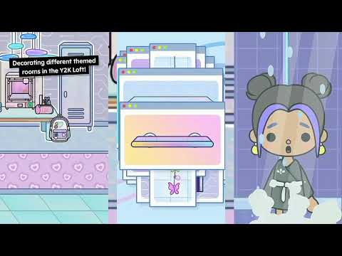 Toca Life World : NEW Y2K LOFT FURNITURE PACK OUT NOW !? | TOCA LIFE WORLD ????