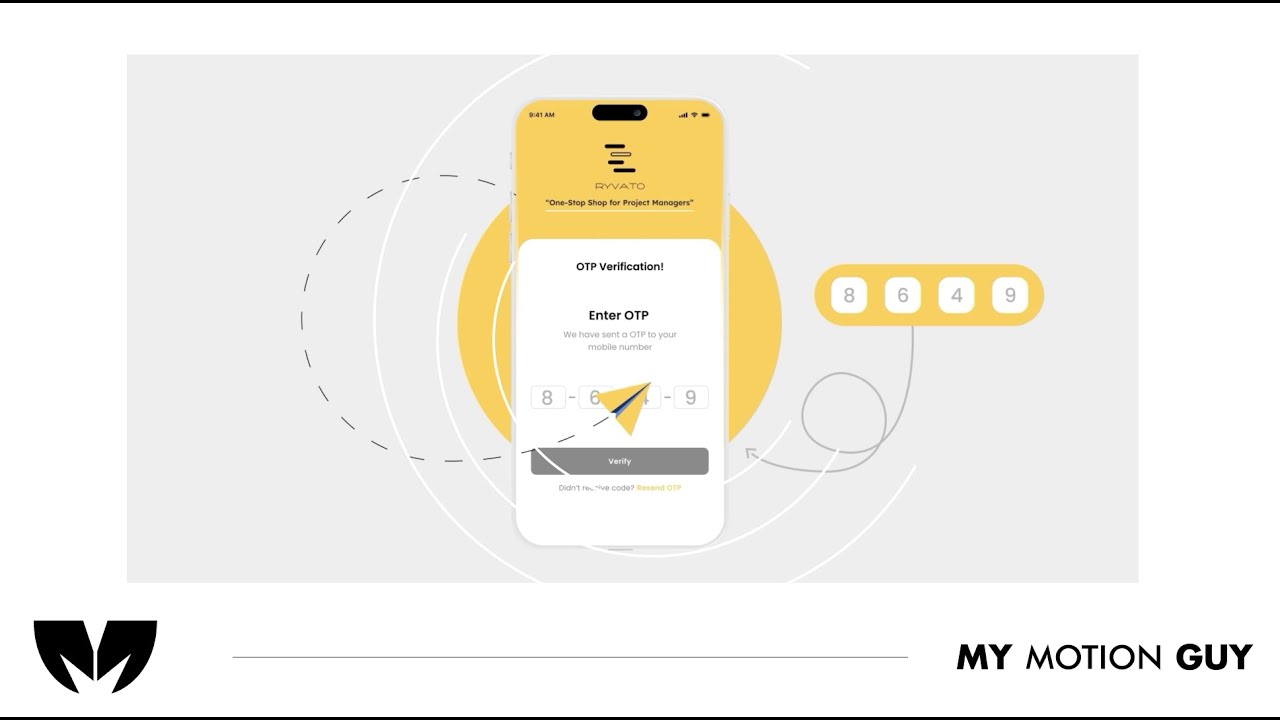 SaaS App Animated Promo - Ryvato