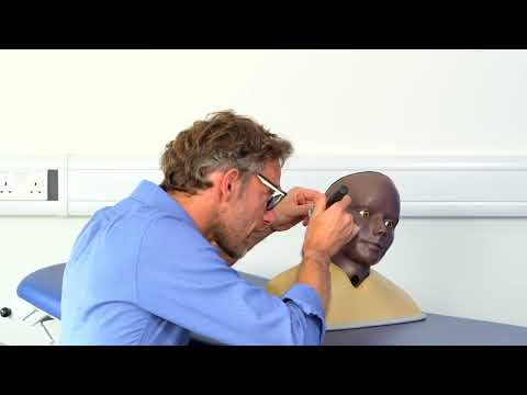 Otoscopy examination