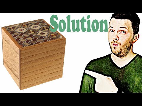 2 Sun Cube 4 Step Drawer Koyosegi from Puzzle Master - Solution