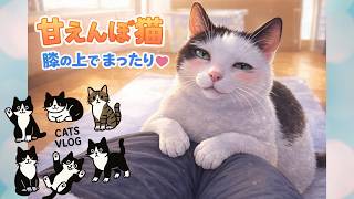 【CatsVlog】甘える族長猫～かわいい❤～ #猫動画 #可愛い猫 #保護猫