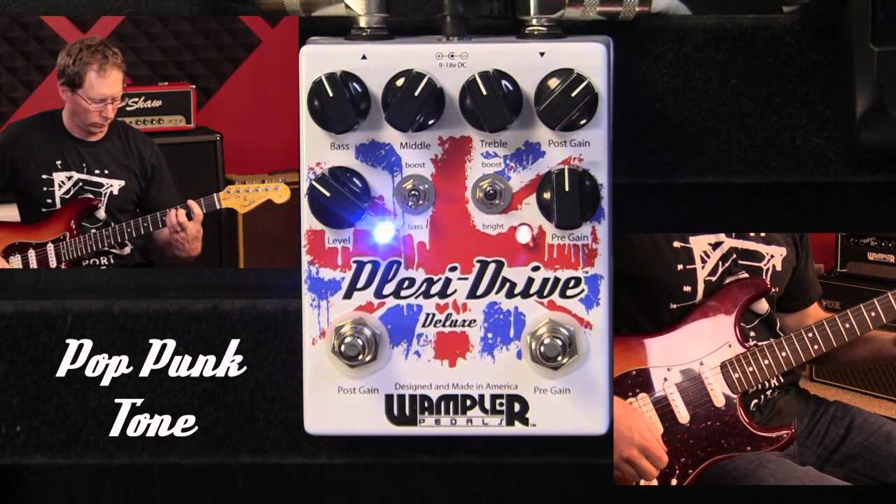 Wampler Plexi-Drive Deluxe British Overdrive Pedal