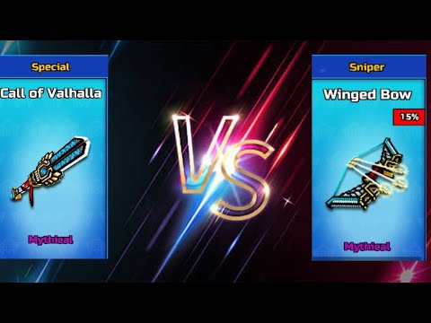 A Short Video | Call of Valhalla Vs. Winged bow || Trader Van Guns || Pixel gun 3d ||| xAdiva pg3d