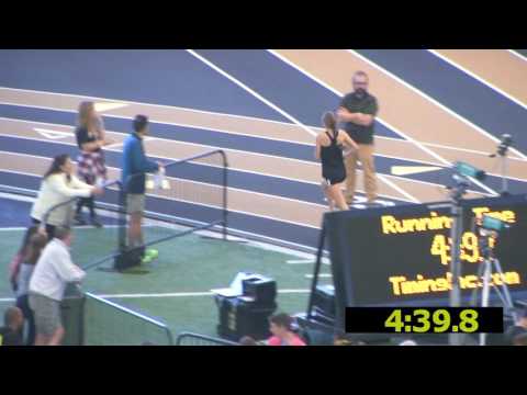 2017 TN State HS Indoor Championships - Girls 2 Mile Heat 2