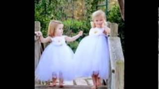 little girl flower girl dress