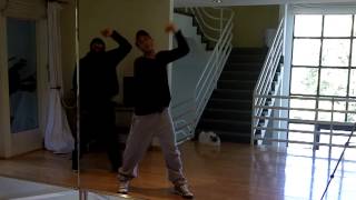 Kennis Marquis and Tari Mannello dancing to LL Cool J, Move Somethin'