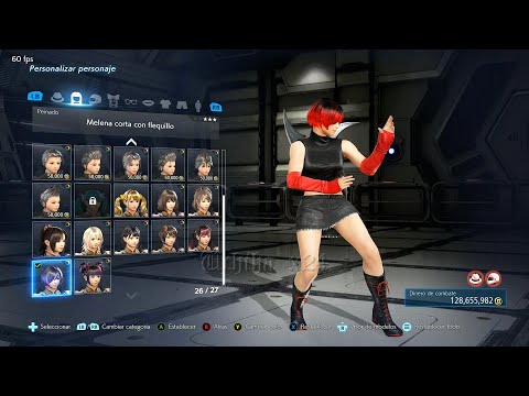 Xiaoyu Ling custom RED - Tekken 7 ( Uchiha x24 )