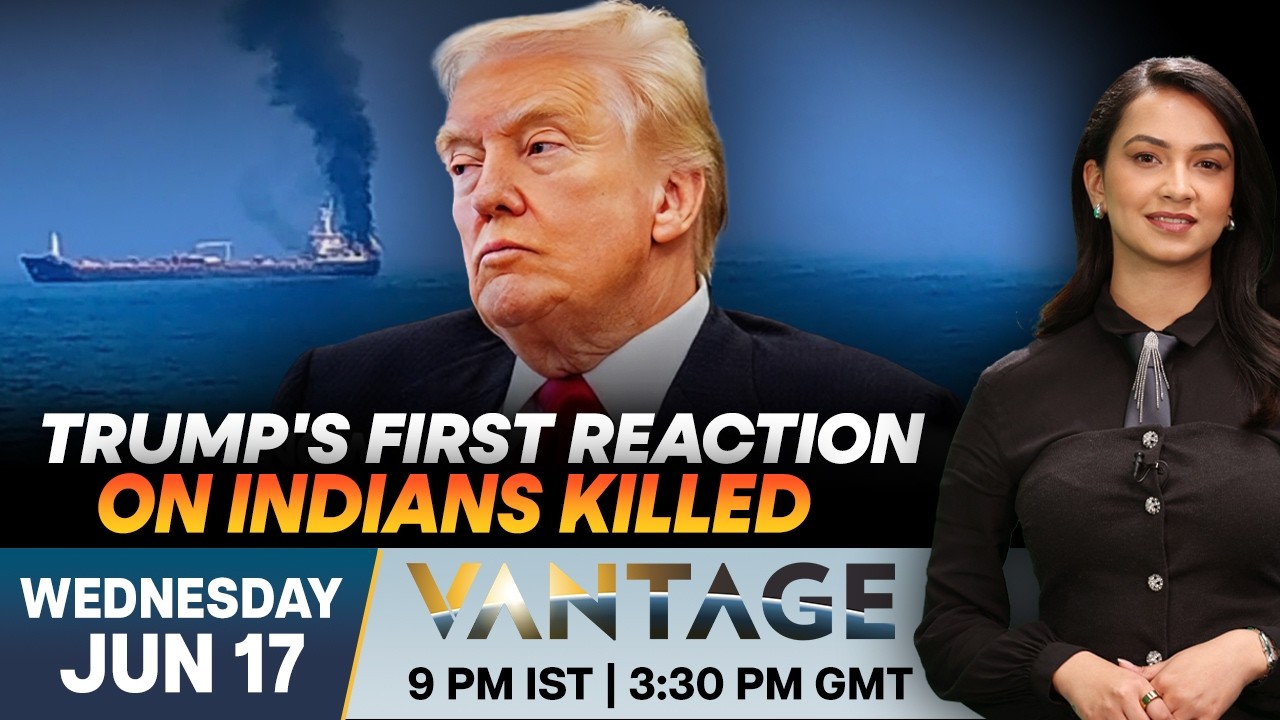 PM Modi Emphasises on Safety of Sailors During Conversation with Trump | Vantage on Firstpost
