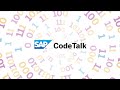 SAP CodeTalk Optical Character Recognition