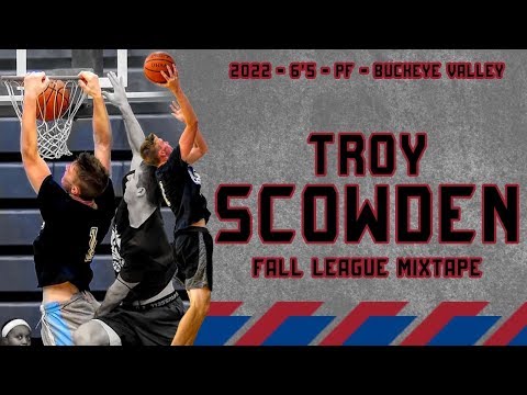 Troy Scowden attacks the rim WITH FORCE [Fall League Mixtape]