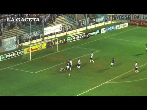 Los goles. Atlético Tucumán 2, Douglas Haig 1.
