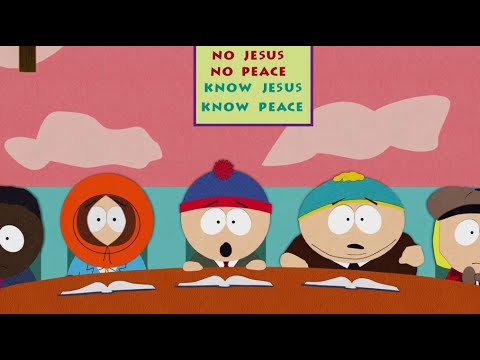 Jesus was made of crackers - South Park