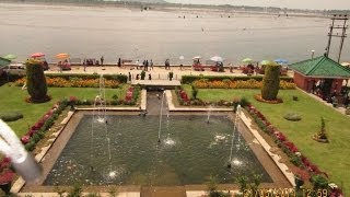 preview picture of video 'Nishat Bagh - Second Largest Mughal Garden in Srinagar, Kashmir, India Video'