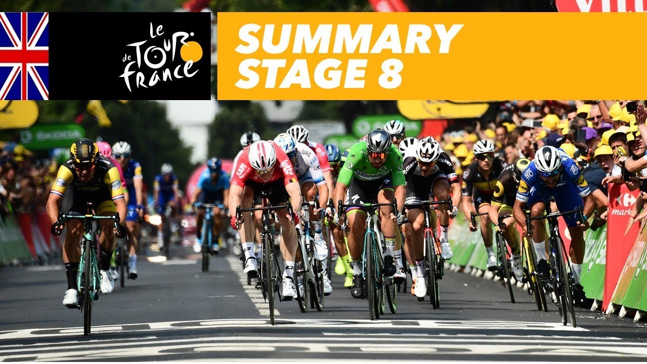 Summary - Stage 8 - Tour de France 2018 - YouTube