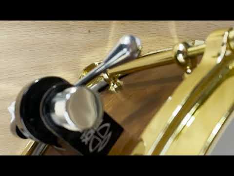 Holst Drumworks Custom Walnut 7x14 Snare Drum image 8