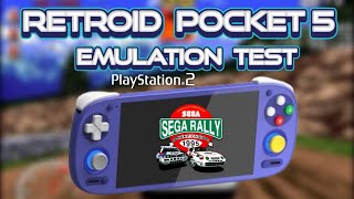 Sega Rally Championship - Retroid Pocket 5 Emulation Test