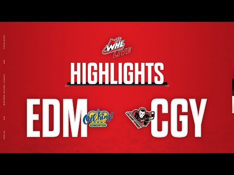 Edmonton Oil Kings at Calgary Hitmen 2/28 | WHL Highlights 2023-24