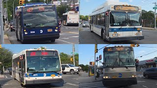 MTA: Bus Action at Springfield Blvd & Horace Harding Expressway (Q27, Q30, Q74, Q75, QM5, QM8, QM35)