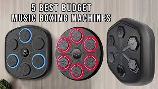 5 Best Budget Music Boxing Machines for 2025