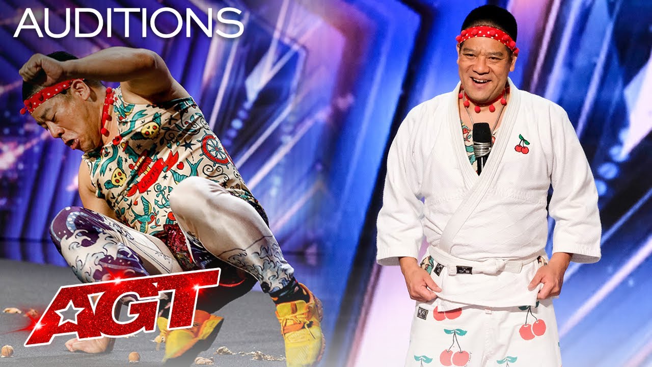 Mr. Cherry Attempts to Break a Record For Crushing Walnuts! - America's Got Talent 2021 thumbnail