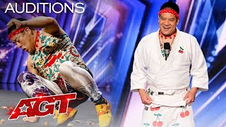 Mr. Cherry Attempts to Break a Record For Crushing Walnuts! - America's Got Talent 2021 thumbnail