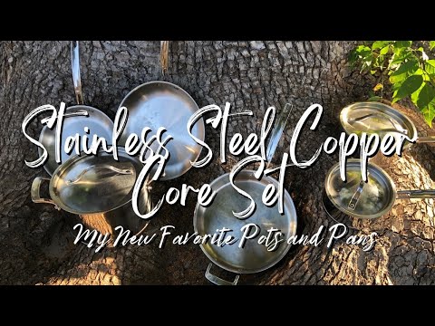 Kirkland 10 Piece Stainless Steel Copper Core Set | My Favorite Cookware