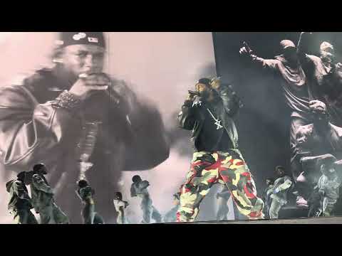 Kendrick Lamar - squabble up, King Kunta & ELEMENT. (Live) 4K