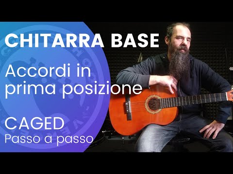 Accordi in prima posizione (CAGED) passo a passo