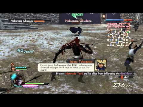 Samurai Warriors 4 - Legend of Kanto Ep 2 - Defense of Totomi
