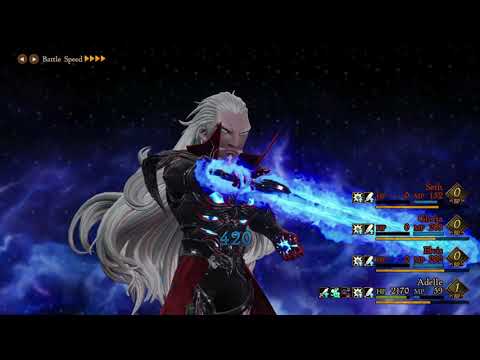 Bravely Default II Solo Challenge - Marla, Adam & Horten vs Adelle (level 30)