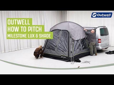 How to Pitch: Milestone Lux & MIlestone Shade | Outwell 2023