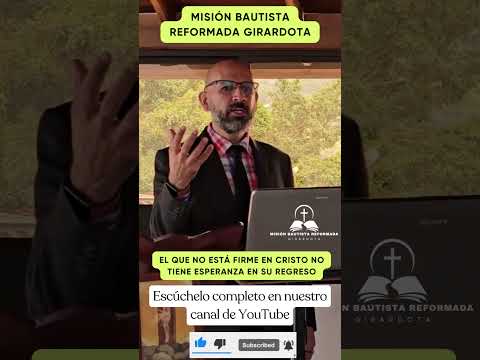 El que no está firme en Cristo no tiene esperanza en su regreso. #girardota #solascriptura