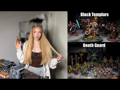 Black Templars vs Death Guard Battle Report 10th Edition 2000pts