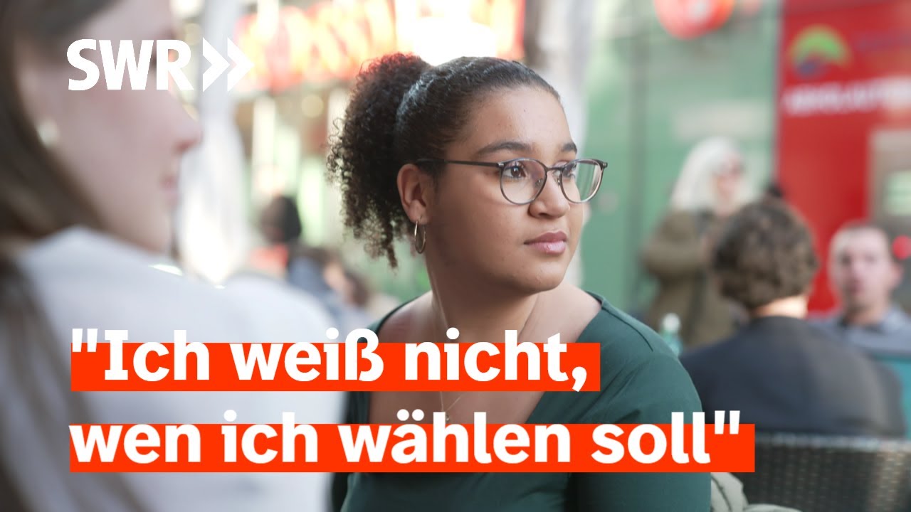 Erstwählerin vor der Entscheidung I Zur Sache! Baden-Württemberg