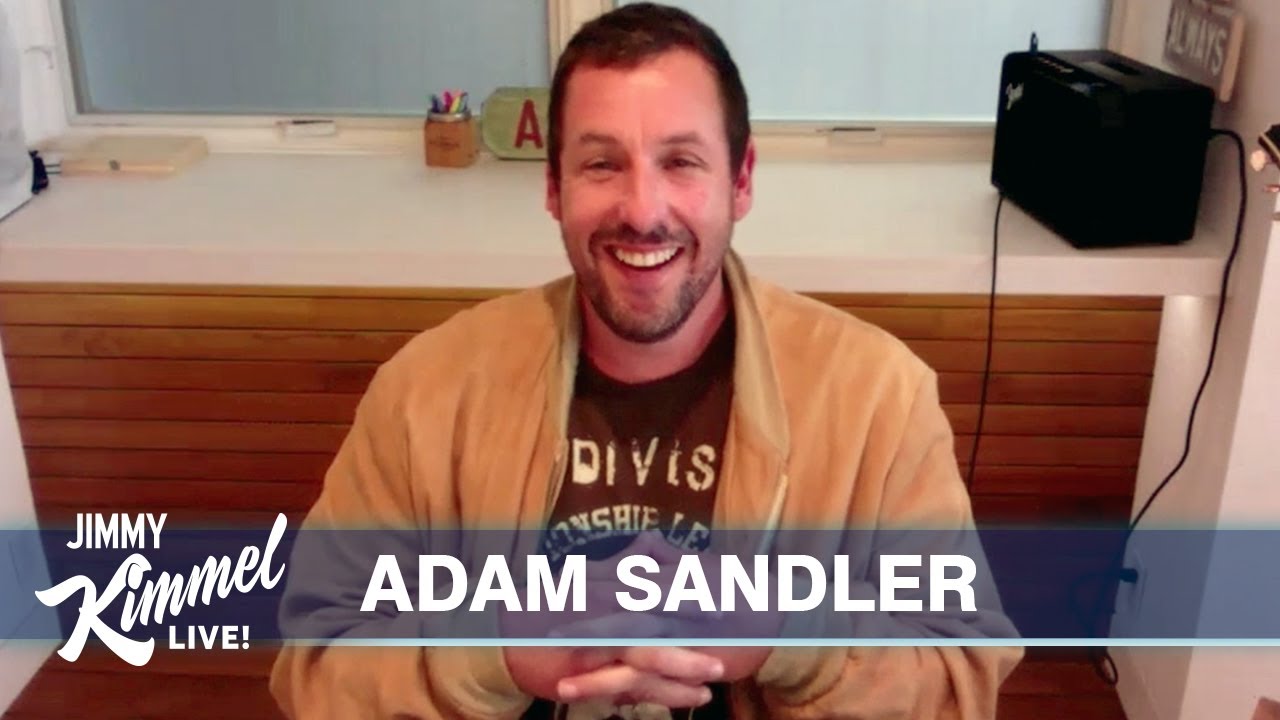 Adam Sandler on Embracing Quarantine, Paparazzi Push-Ups & Takeout Adventure - YouTube