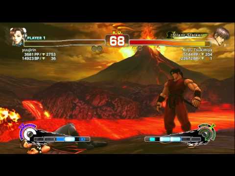yuujirin [Chun Li] Vs Kiryu Tsukimiya [Guy] SSF4 Arcade Edition 2012 XBL