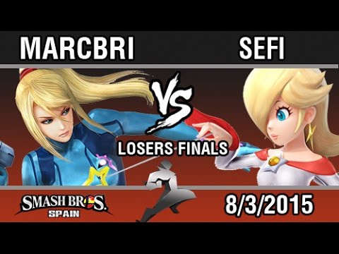 Òsom Fights National - Marcbri (ZSS) VS. SefiCompacto (Estela) SSB4 Losers Finals - Top 8