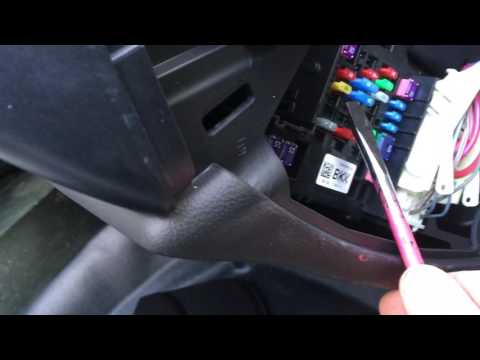 2016 Chevy Silverado radio not working blinker issues fuse location