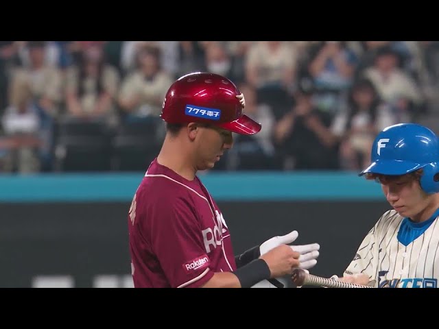 【8回表】すぐさま同点に追いつく!! イーグルス・村林一輝 同点タイムリー2ベース!!  2024年7月16日 北海道日本ハムファイターズ 対 東北楽天ゴールデンイーグルス