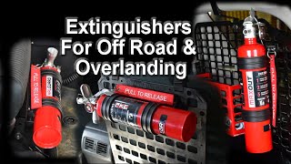 Vehicle Fire Extinguishers: What Type is Best/Ways to Mount/How to Use
