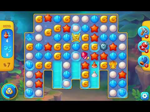 Fishdom Easy Level 10215 (with ingame lightning booster) @choraelmin