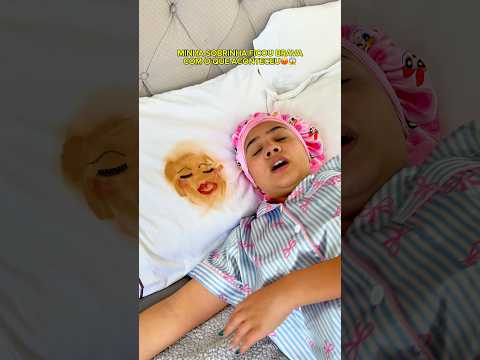DEU TUDO ERRADO E NÃO GOSTEI DO QUE MINHA SOBRINHA FEZ!!! #sobrinha #reação