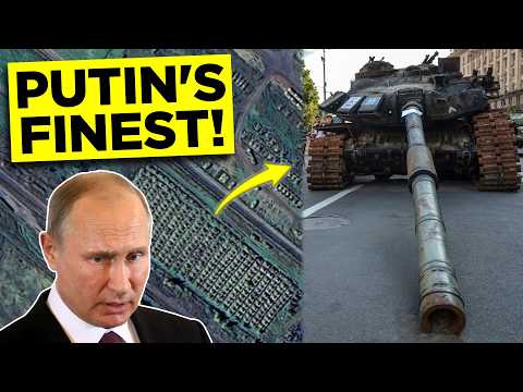 All that is Left of Russia's Armor Are OLD, Rusty SOVIET Tanks