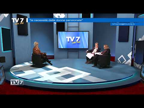 Tv7 con Voi del 25/01/2019 - Le necessità delle donne pensionate (3 di 3)