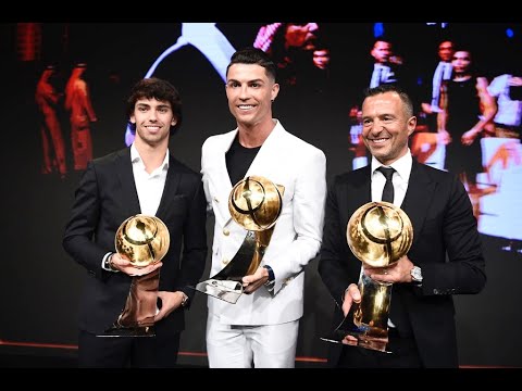 Jorge Mendes's Greatest Moments at the Globe Soccer Awards