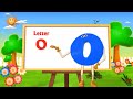 Letter O Song 3D Animation Learning English Alphabet ABC Song For Children