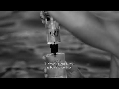 How to Refill ACQUA DI GIÒ EAU DE TOILETTE with Aaron Taylor-Johnson