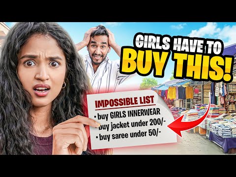 Boys Gave Girls the Worst List 😭 | Boys vs Girls Street Shopping ⏱️ (Pune) | Mad for Fun
